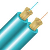 SSF™ Duplex OM3 Indoor Riser - Bulk per Ft.